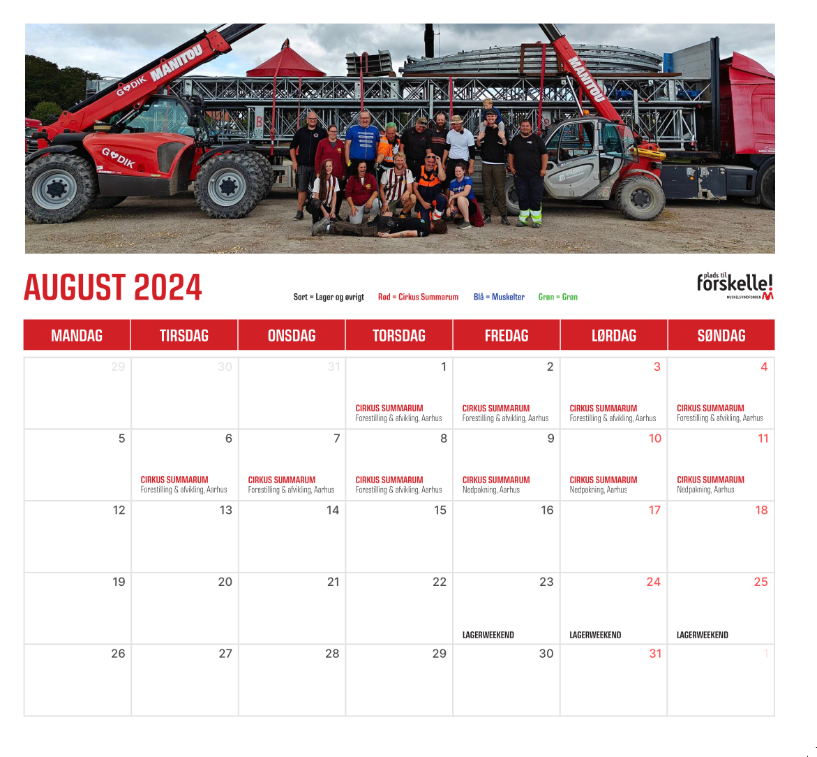 August kalender